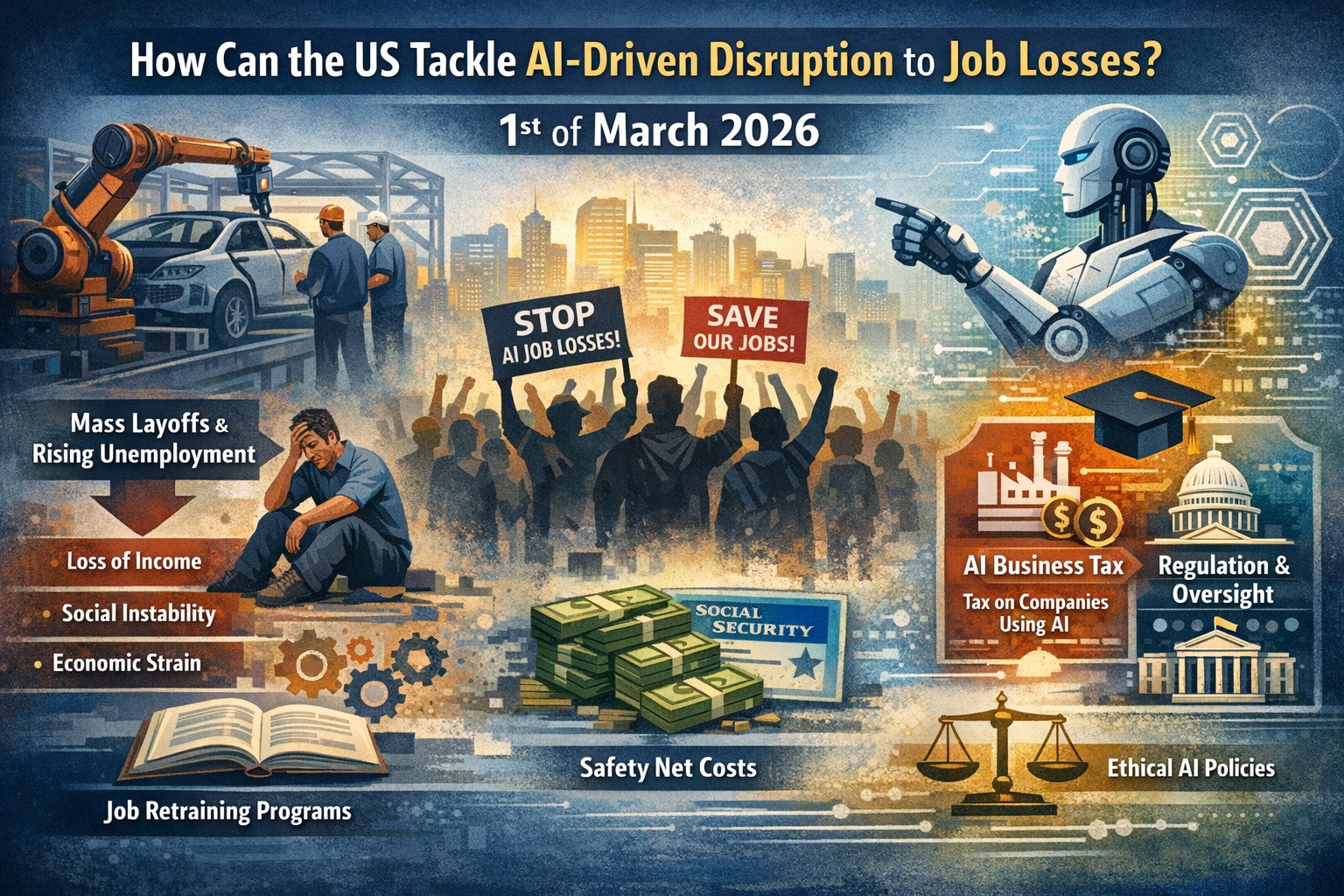 US Tackle AI driven Disruption